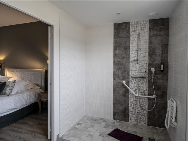 Salle de bain chambre exécutive Belle Normandy Bayeux